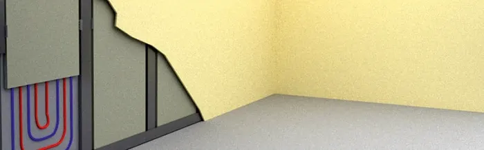 Duvardan Isıtma uygulama örneği